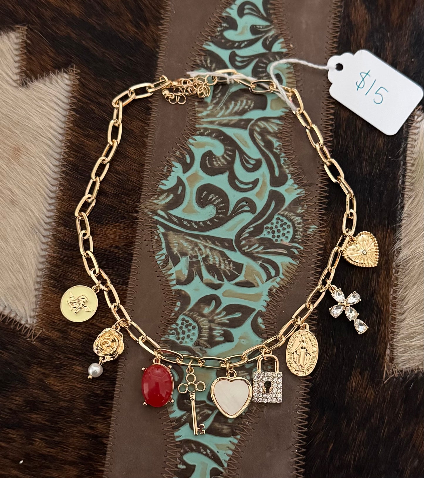 Locke & Key Charm Necklace