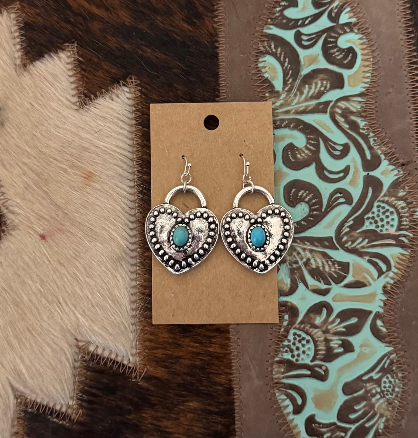 Cowgirl Locket Earrings