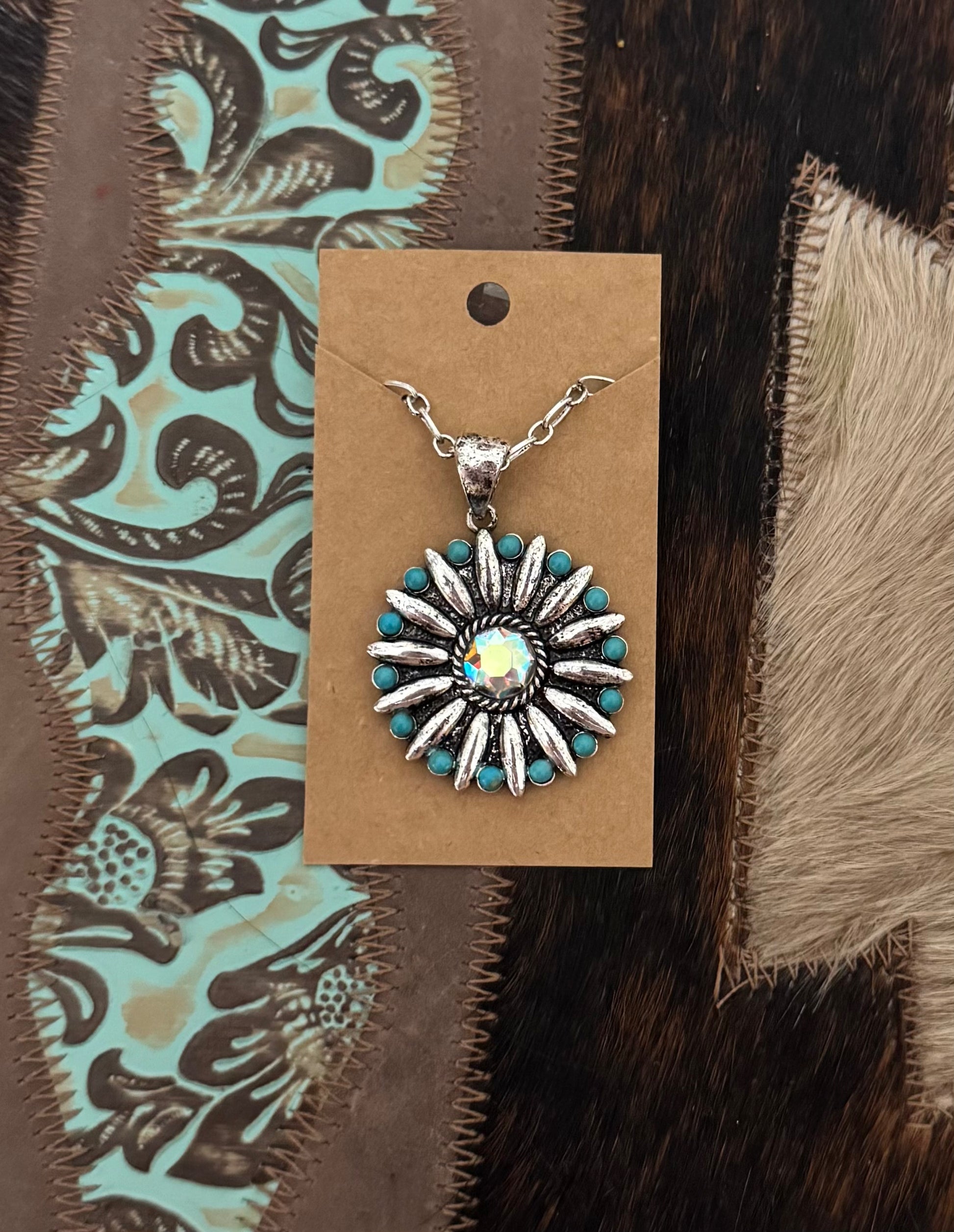 Shining Sunflowers Necklace