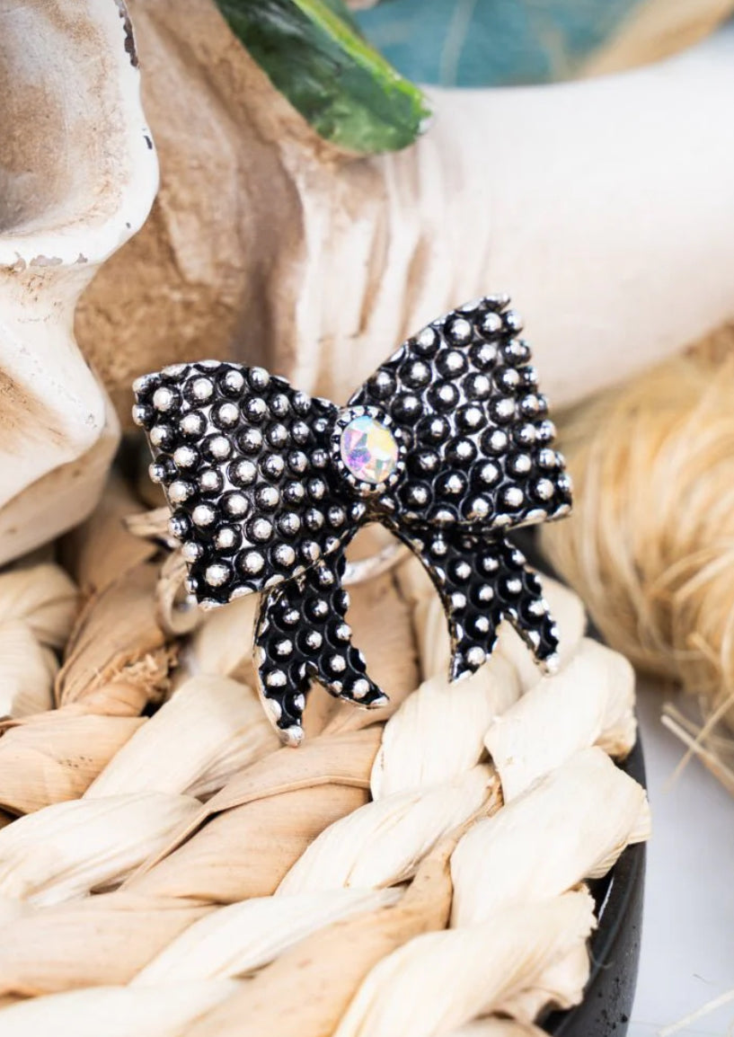 Bow Bow Adjustable Ring