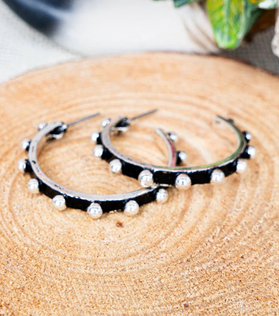 Sylvie Hoop Earrings