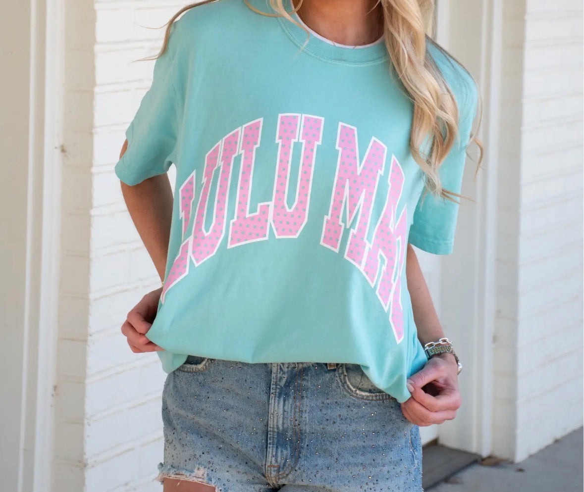 Cotton Candy Lulu Mac Tee