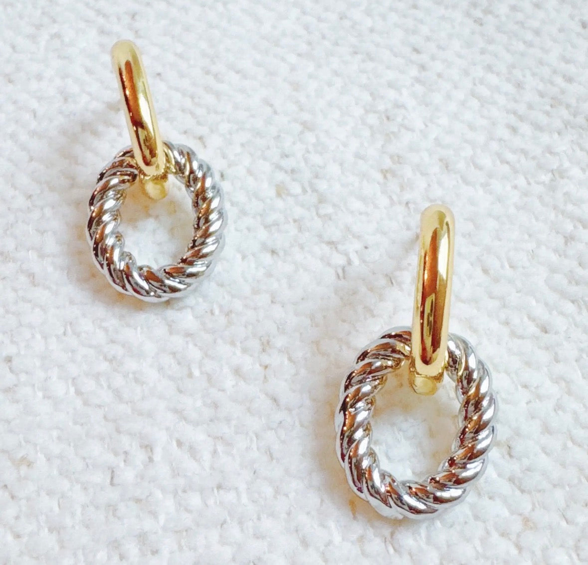 Two Tone Earrings