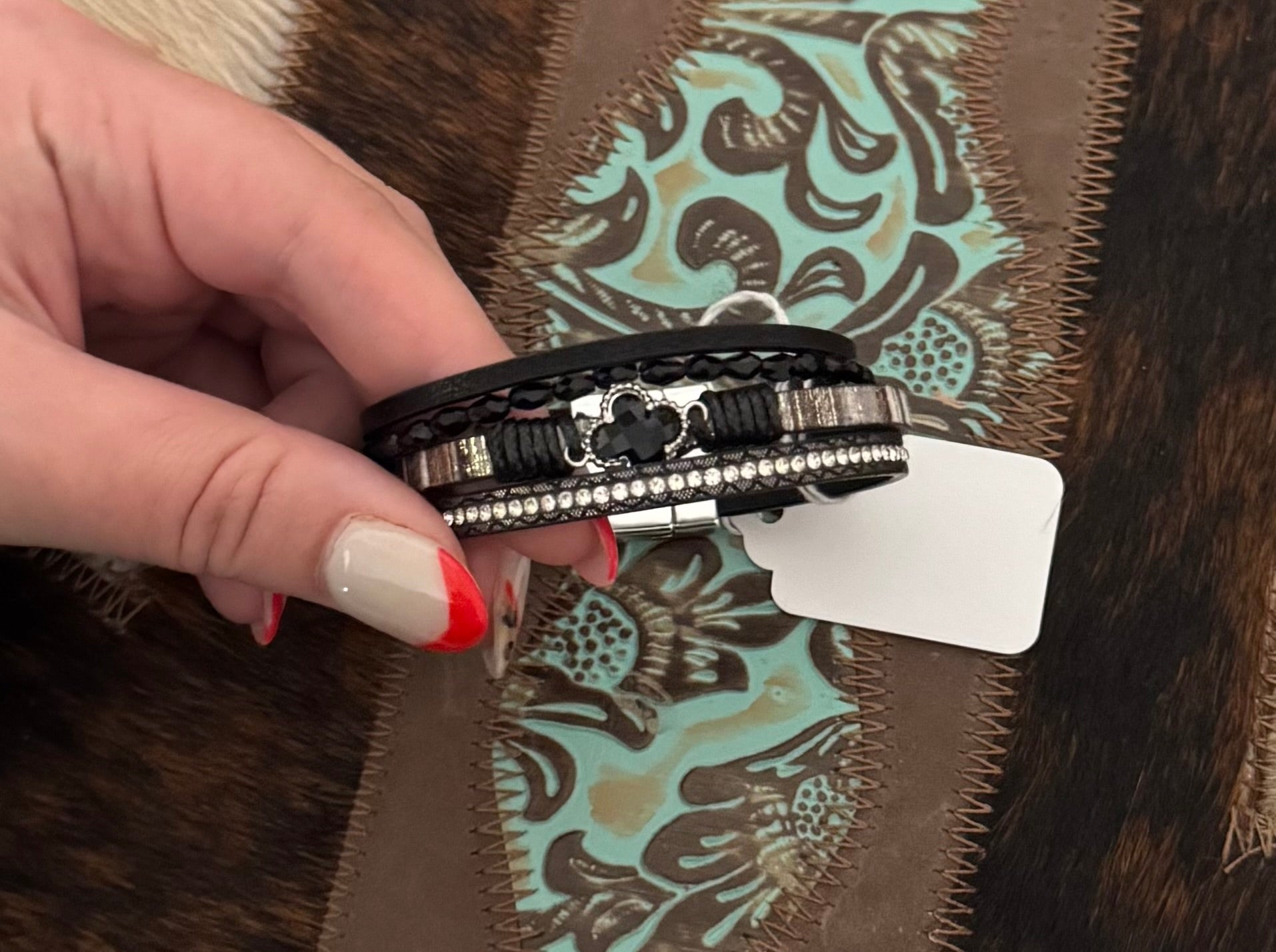 Black Beauty Magnetic Bracelet
