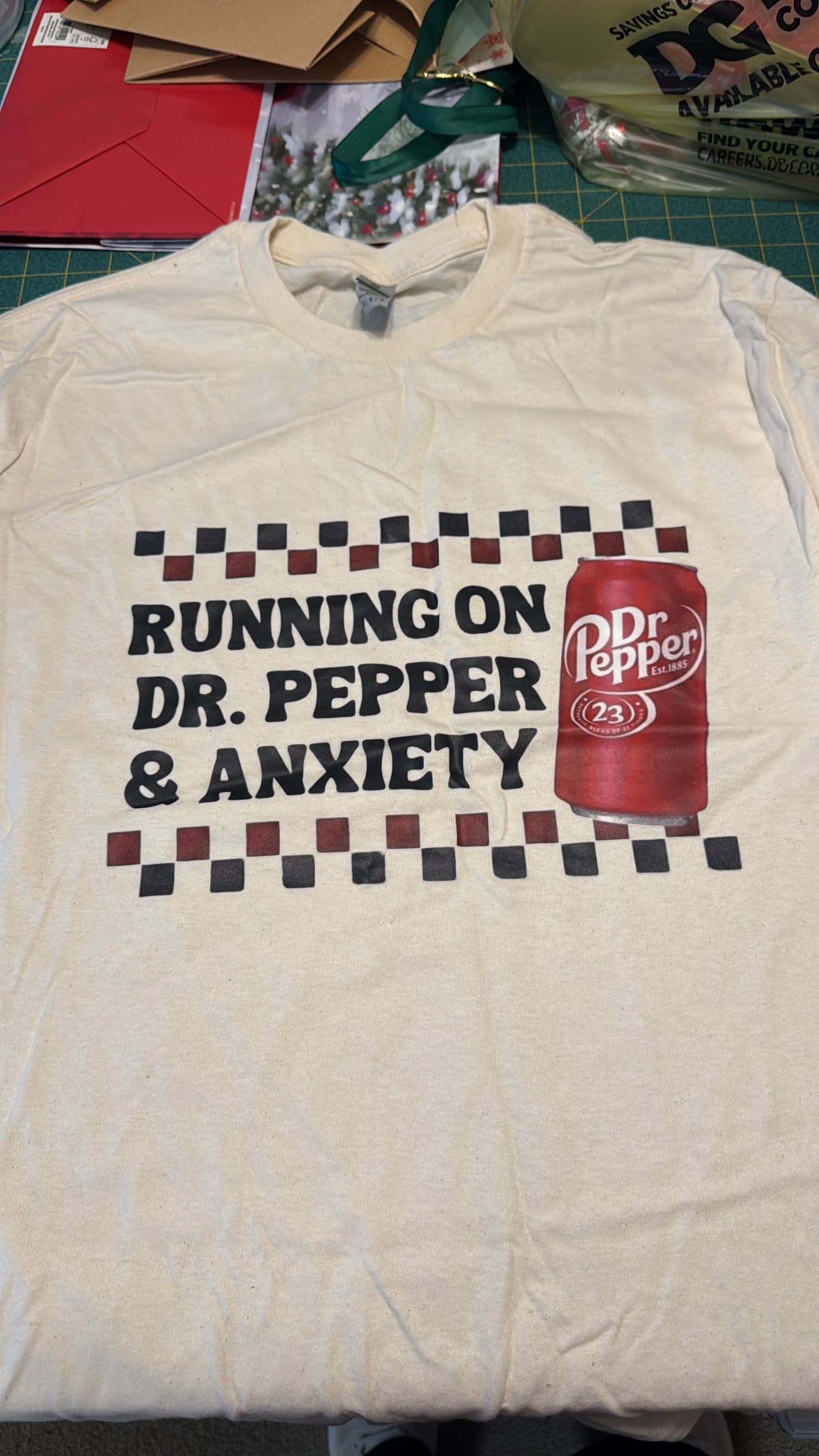 Dr. Pepper Tee- Medium