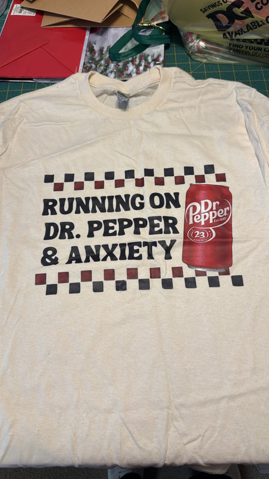 Dr. Pepper Tee- Medium