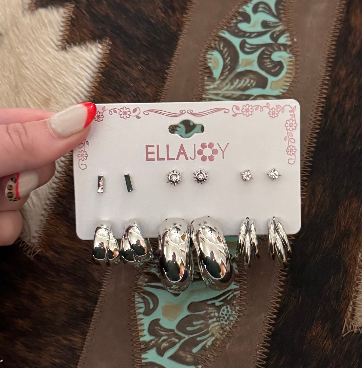 Silvermist Earring Set