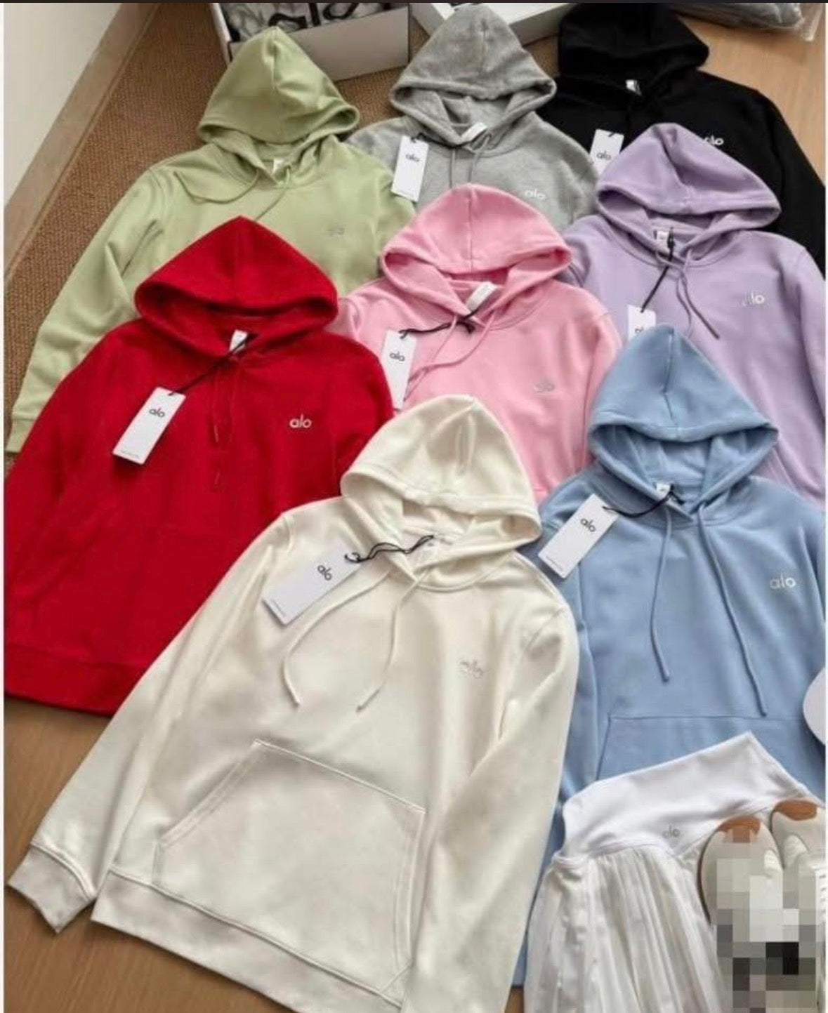 Al0 Hoodie- Black, Medium