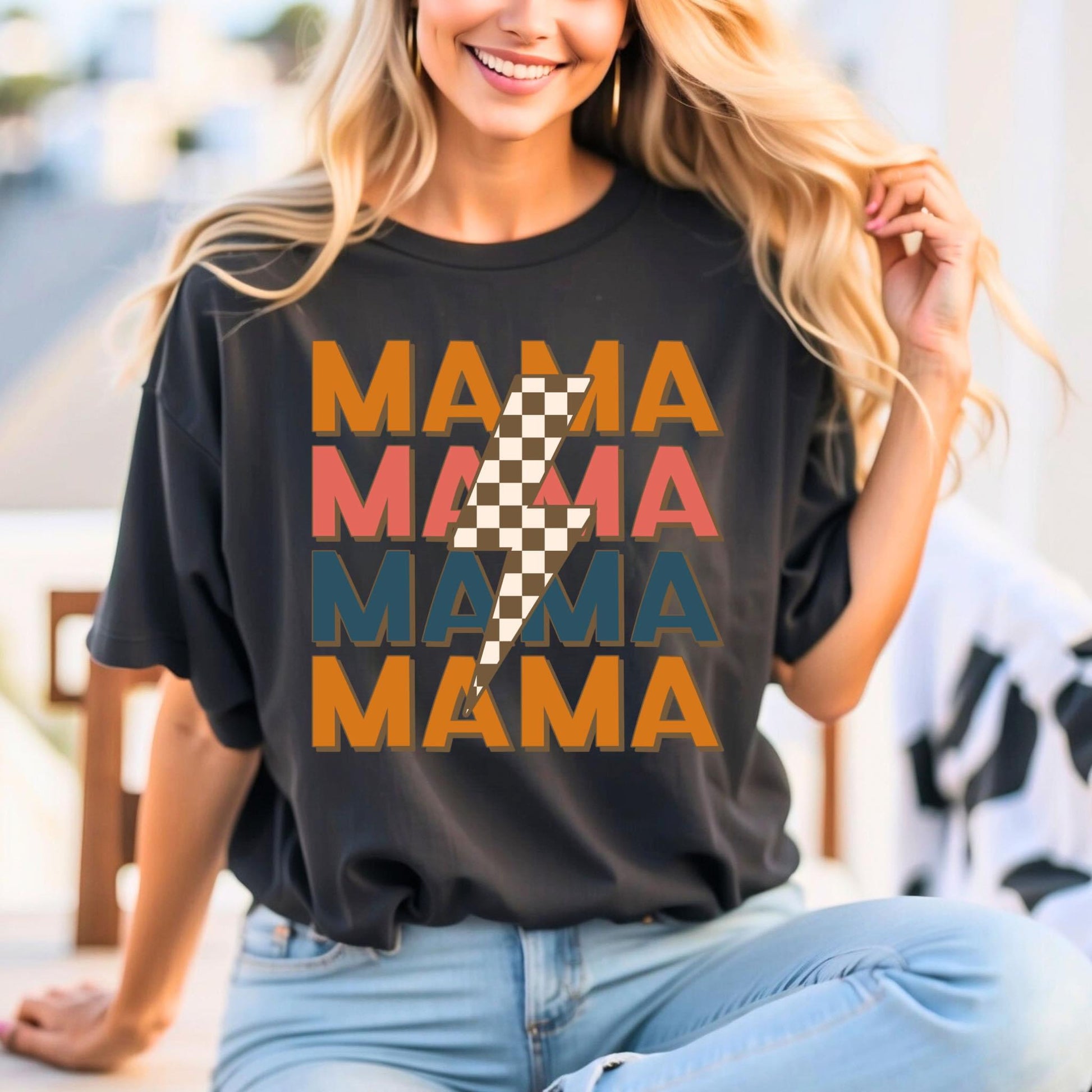 Lightning Mama Tee/Sweatshirt