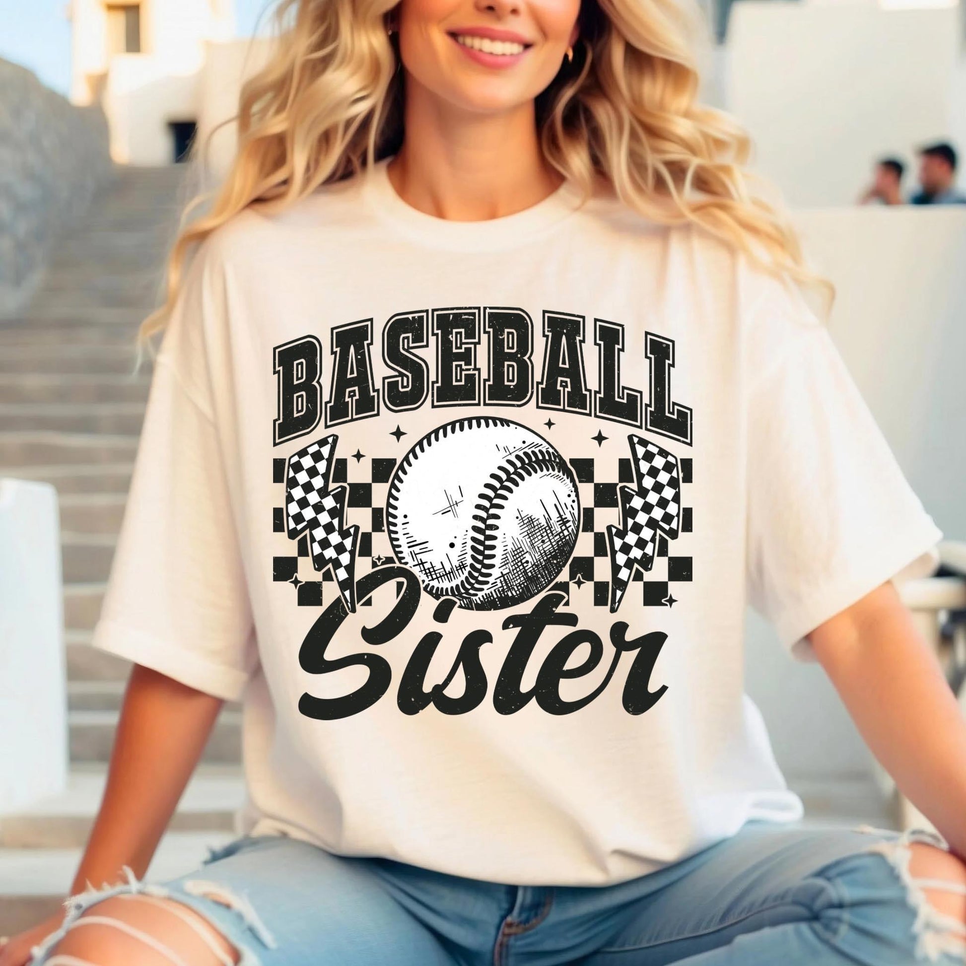 Baseball Sister Tee/Sweatshirt