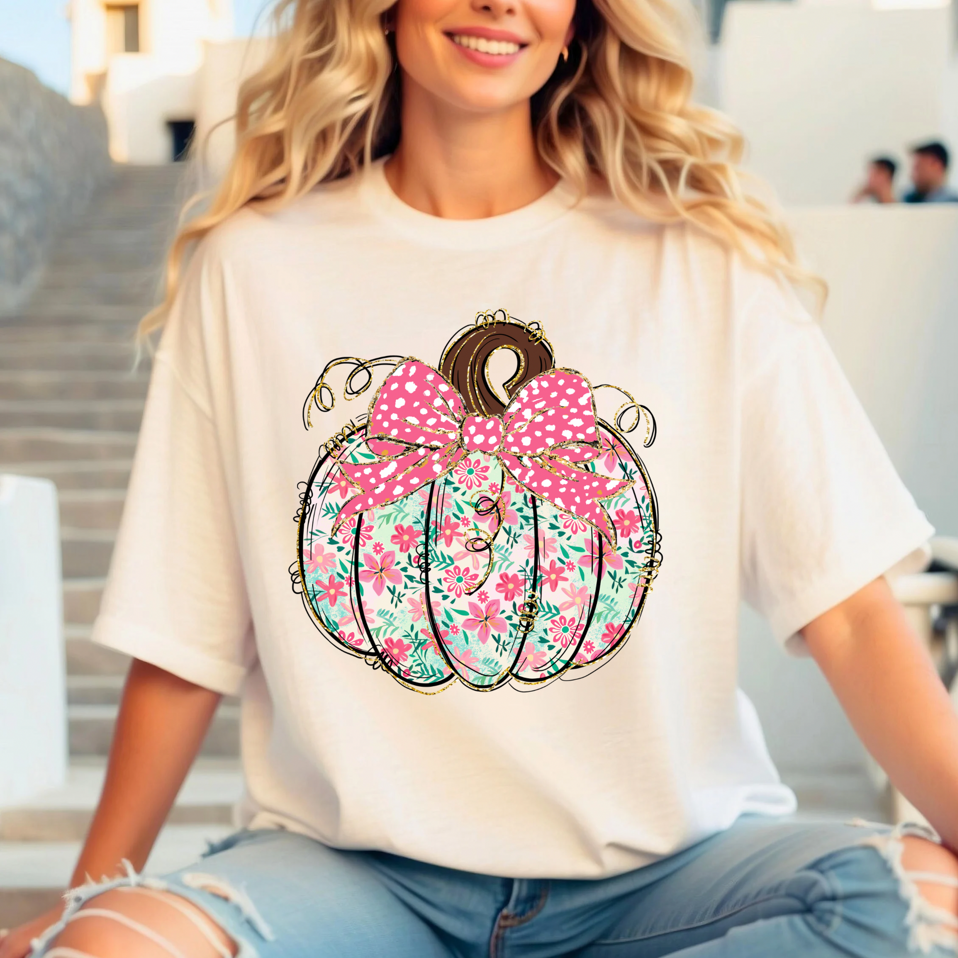 Pretty Pumpkin Tee/Sweatshirt