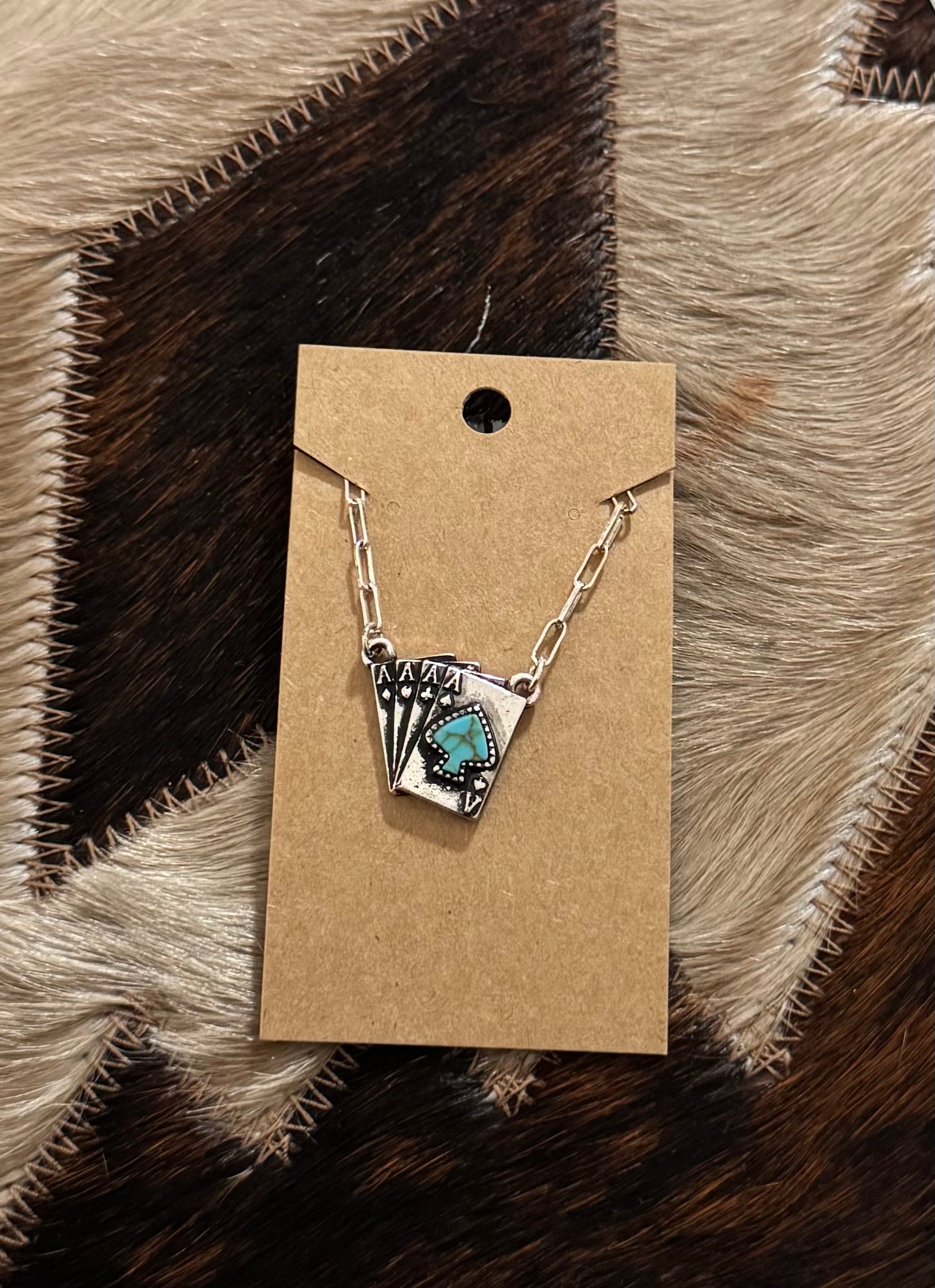 Turquoise Flush Necklace