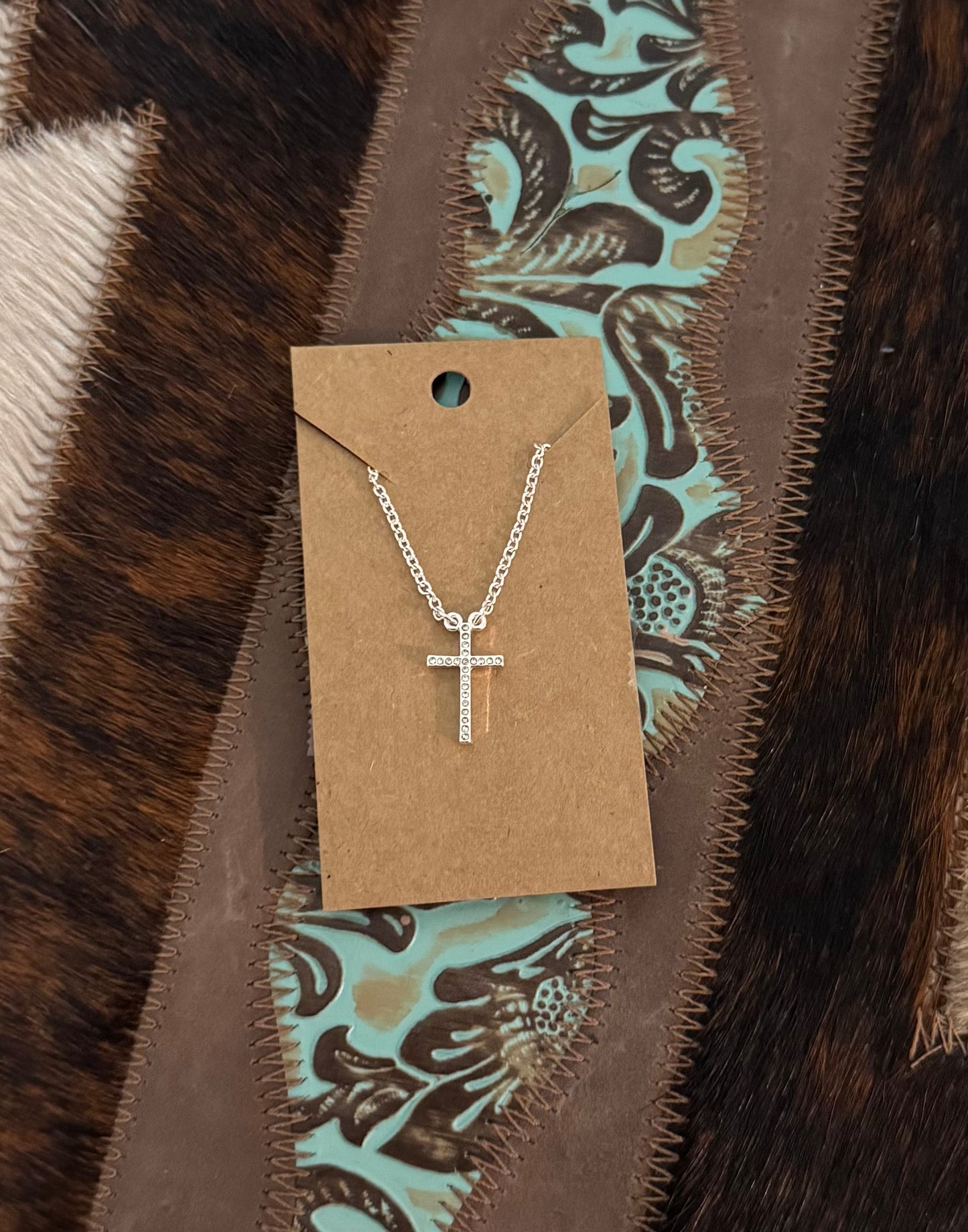 Silver Cross Necklace