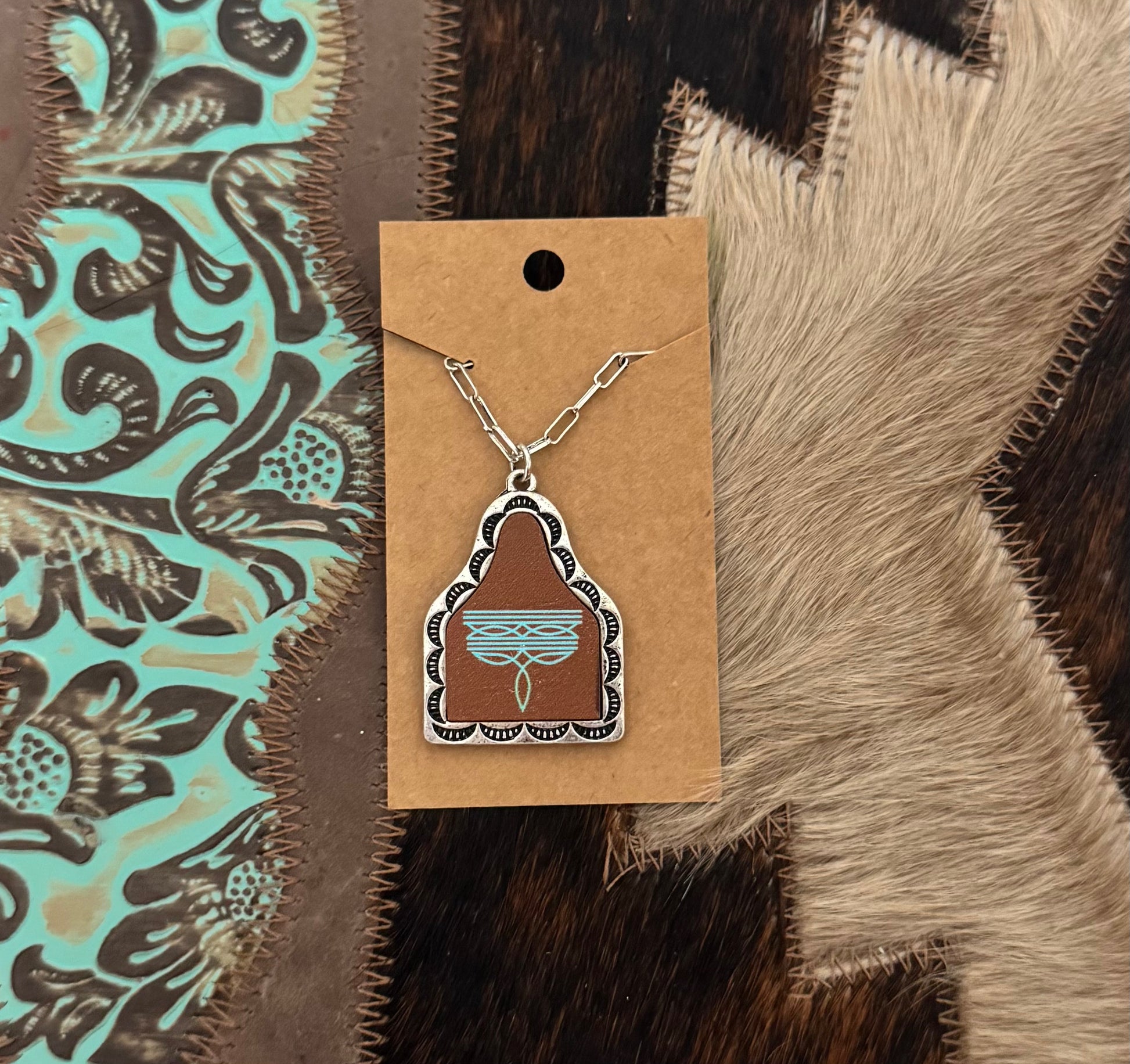 Cowtag Necklace