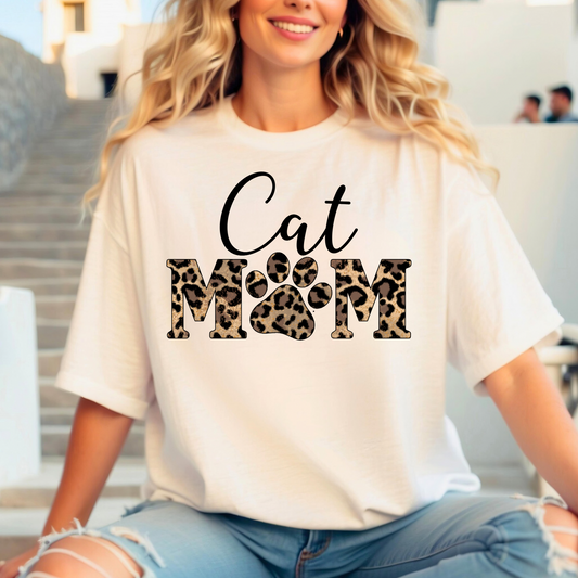Cat Mom Tee/Sweatshirt