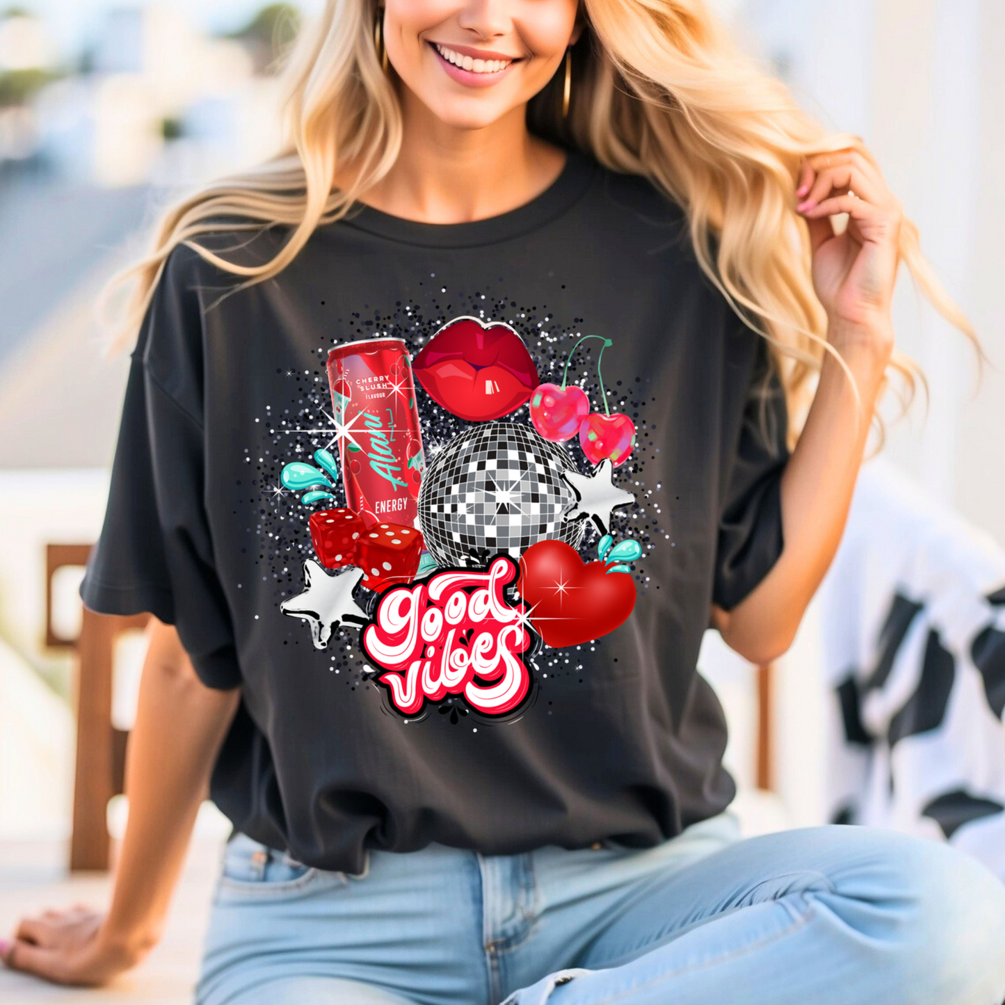 Alani Cherry Slush Tee/Sweatshirt
