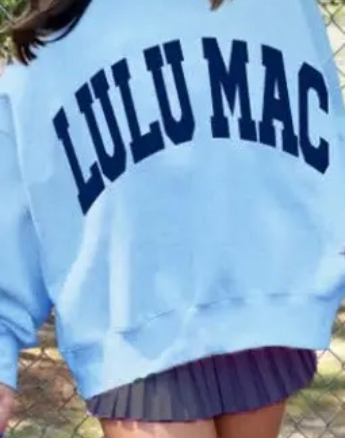 All the blues Lulu Mac Sweatshirt