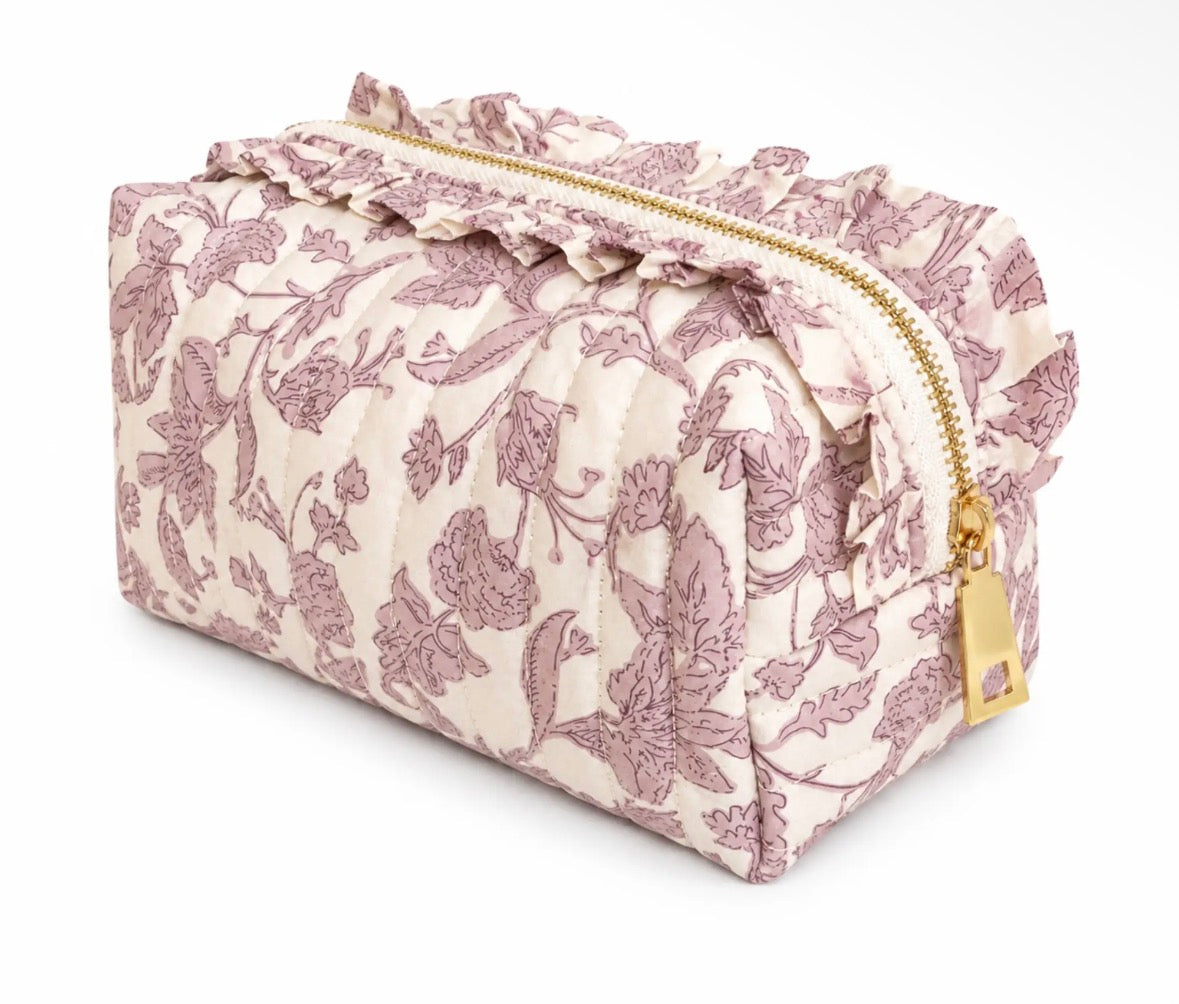 Ruffle Cosmetic Case *2 colors